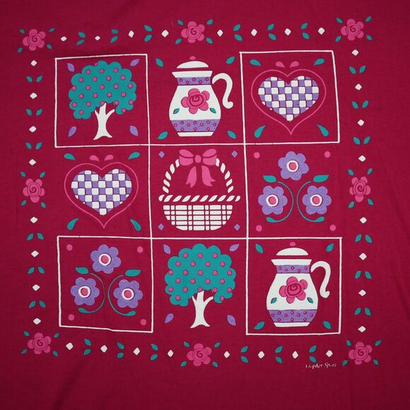 Gopher Shirt Womens L Pink Short Sleeve Collared Graphic Print Casual Outwear - Picture 9 of 15